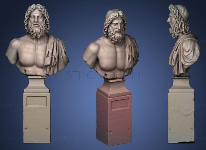 3D model Head of Jupiter (STL)